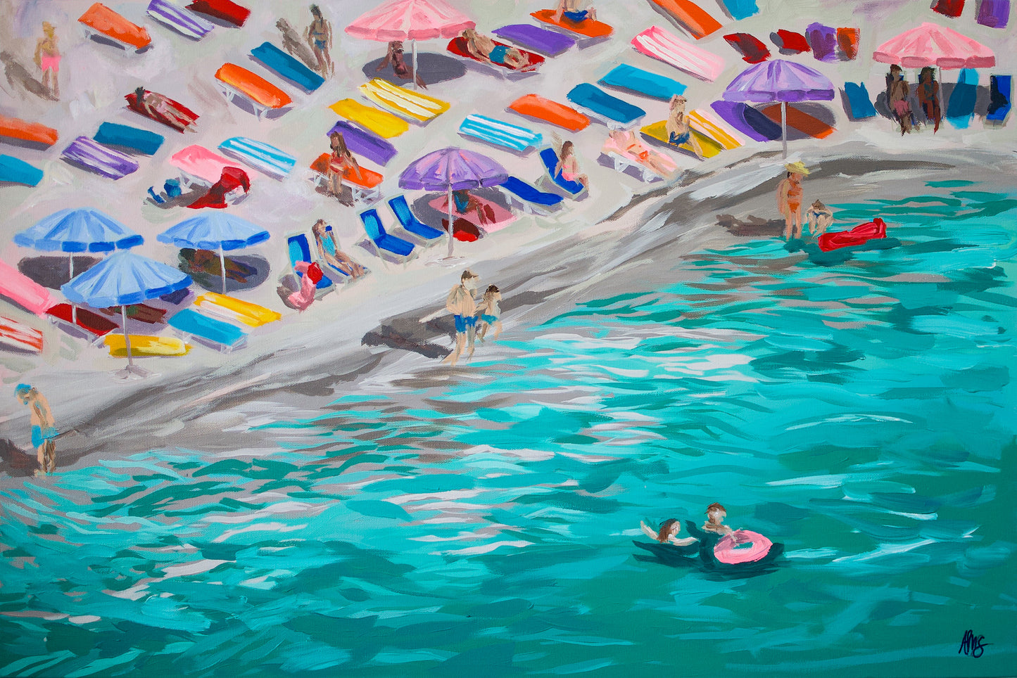 Cinque Terre Bathers