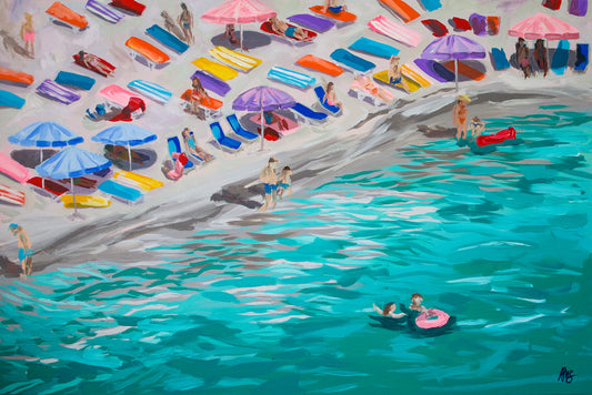Cinque Terre Bathers